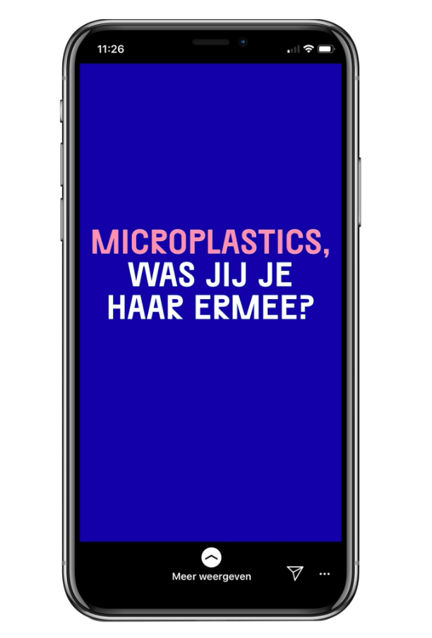 Microplastic was jij je haar ermee?