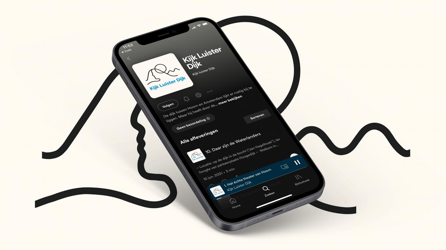 kijkluisterdijk iphone podcast